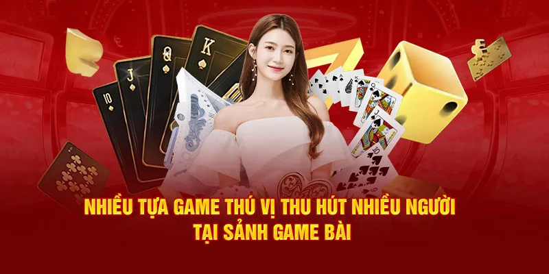 Nhiều tựa game thú vị thu hút nhiều người tại sảnh